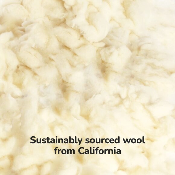 Molly Mutt Wool-filled Crate Pad Insert for 36 inch crate (or dog bed) - Picture 7 of 10